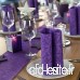 Serviettes de table Ornaments Violet Premium Airlaid  similaire au textile| 50 pièces | 40 x 40cm | serviette de table de haute qualité et noble pour mariage  anniversaire  célébration  baptême  communion | fabriqué en Allemagne - B00YPDFINM